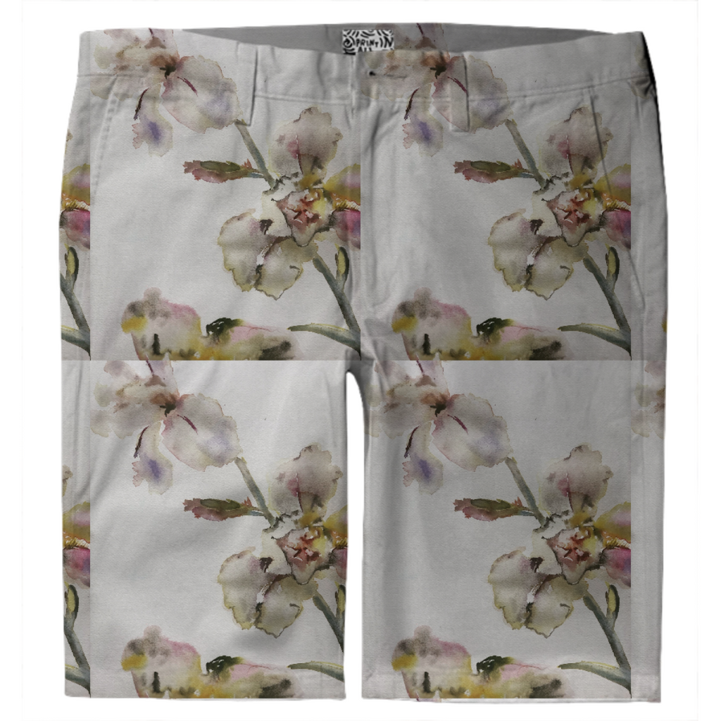 Bearded Iris Shorts