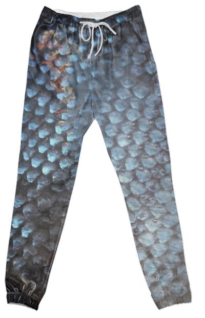 salmon scale pants