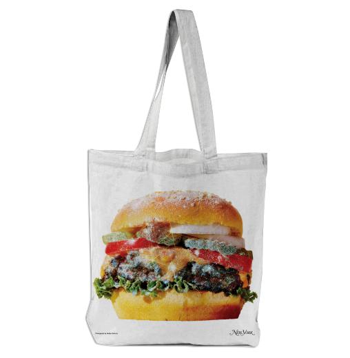 PAOM, Print All Over Me, digital print, design, fashion, style, collaboration, nymag, Tote Bag, Tote-Bag, ToteBag, Sparkle, Burger, autumn winter spring summer, unisex, Poly, Bags