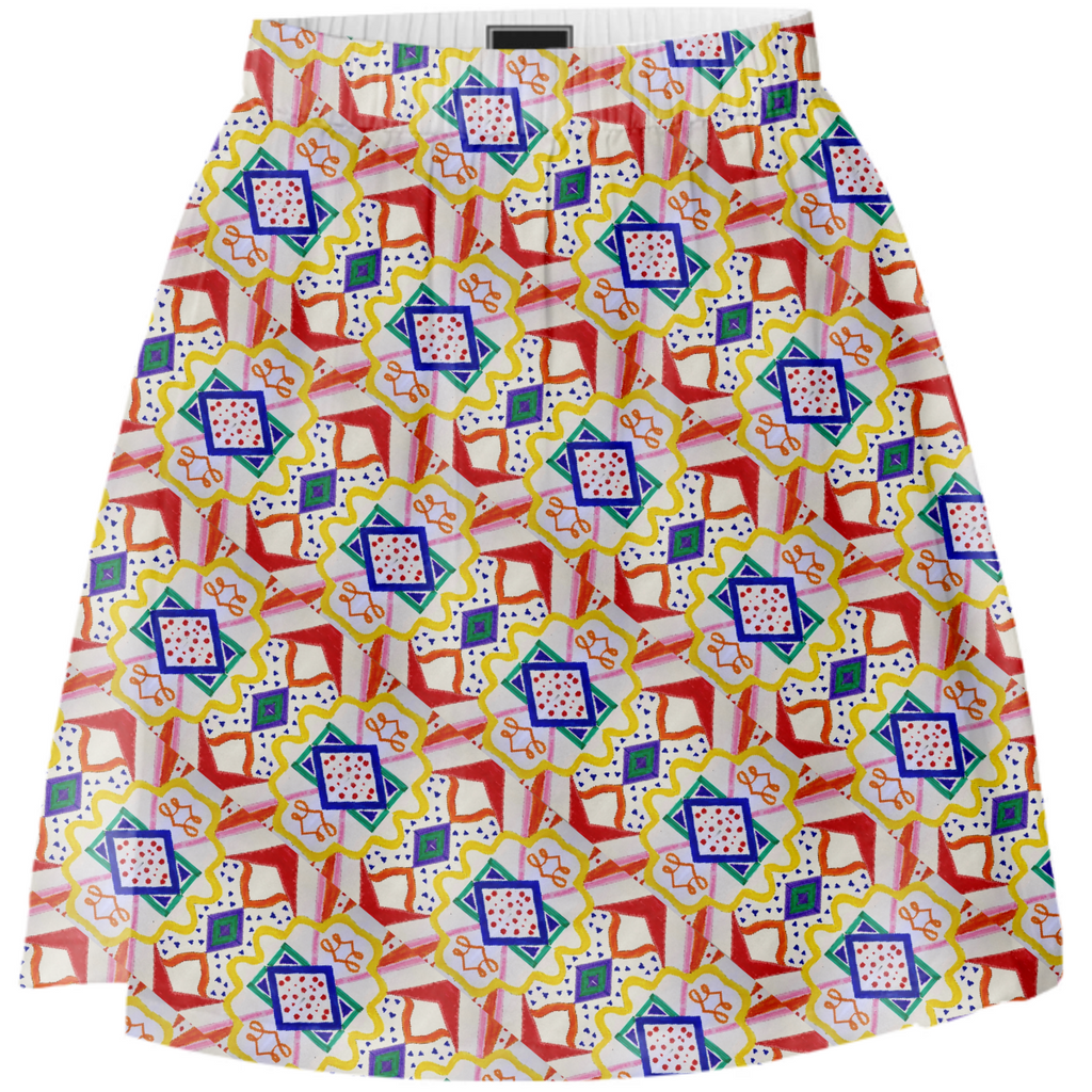 textile skirt