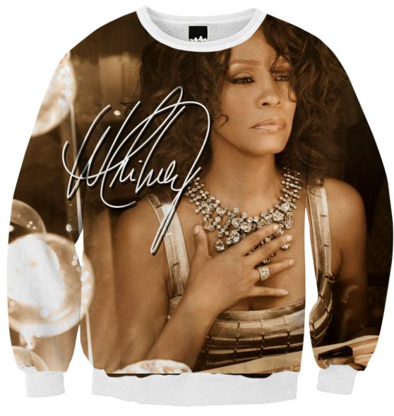 Whitney Houston 2010 Signature Sweat Shirt