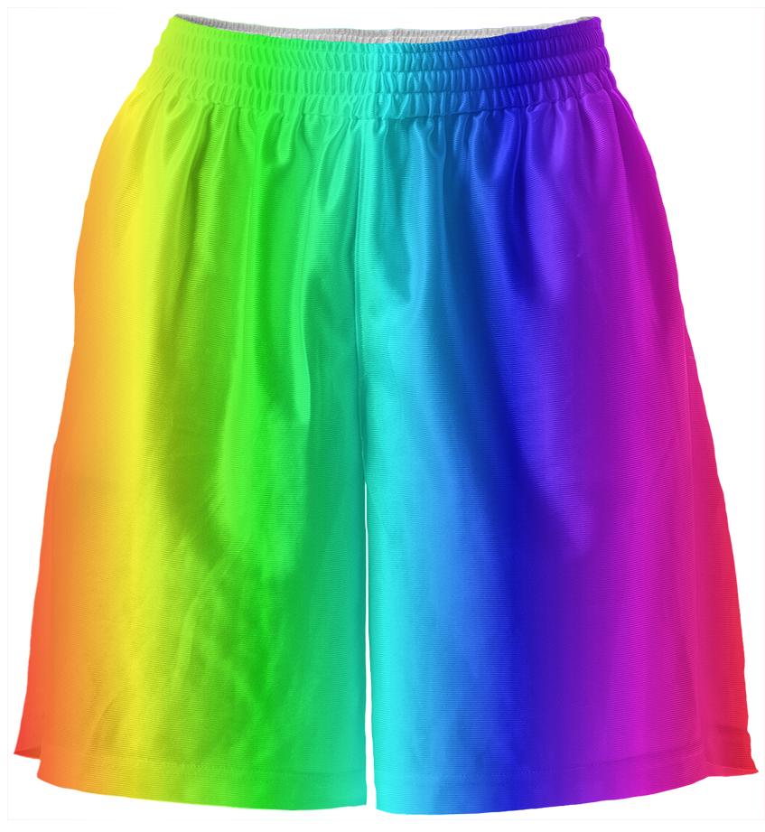 Rainbow Basketball Shorts
