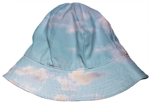 PAOM, Print All Over Me, digital print, design, fashion, style, collaboration, paomkids, Kids Bucket Hat, Kids-Bucket-Hat, KidsBucketHat, cloud, autumn winter spring summer, unisex, Poly, Kids