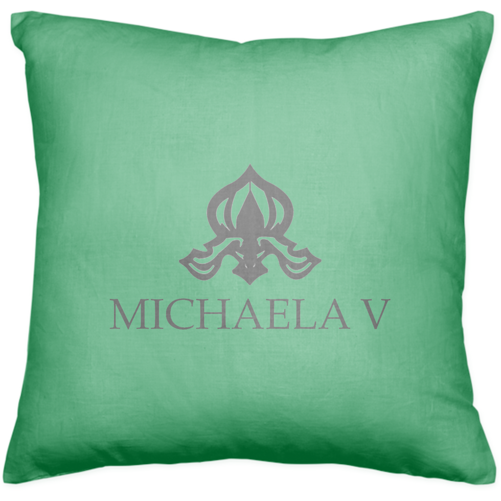 MV logo pillows