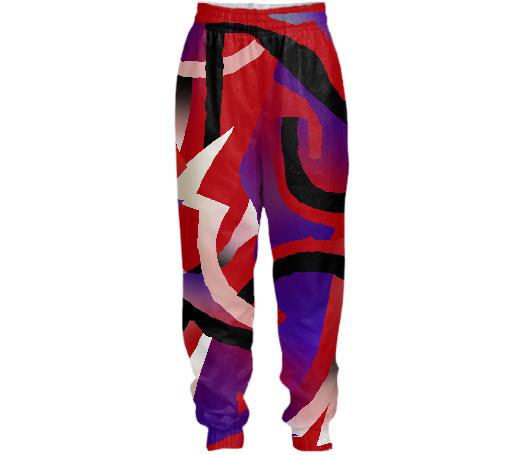 PAOM, Print All Over Me, digital print, design, fashion, style, collaboration, gambette, Tracksuit Pant, Tracksuit-Pant, TracksuitPant, Solar, autumn winter spring summer, unisex, Nylon, Bottoms