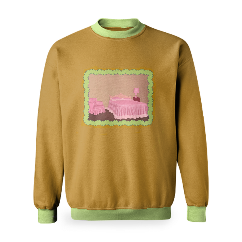 Pink room sweater