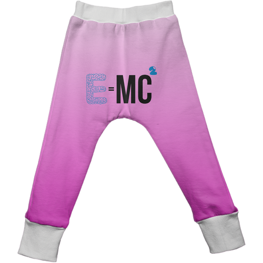 E=MC2 Pink Drop Pant