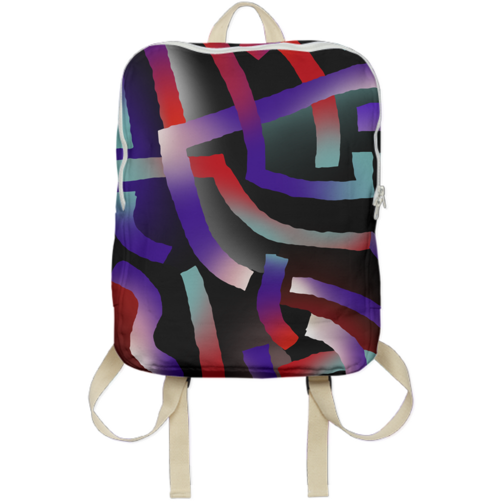 PAOM, Print All Over Me, digital print, design, fashion, style, collaboration, gambette, Backpack, Backpack, Backpack, Nébuleuse, autumn winter spring summer, unisex, Poly, Bags