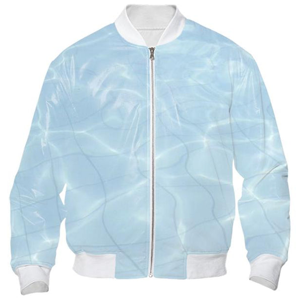 Baby blue clearance bomber