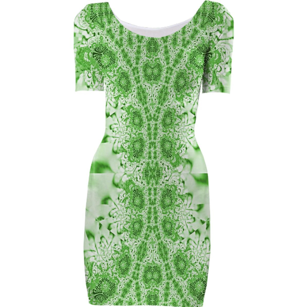 Green Lace Bodycon Dress – PAOM