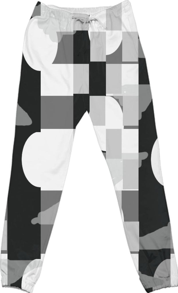Black Stripe Cotton Pant