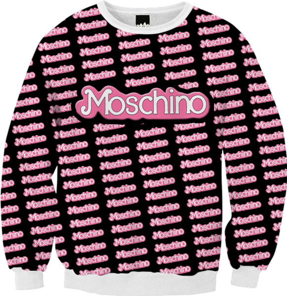 MOSCHINO - MOSCHINO　Barbieコラボニット Moschino Barbie Sweater - Black Knitwear, Clothing