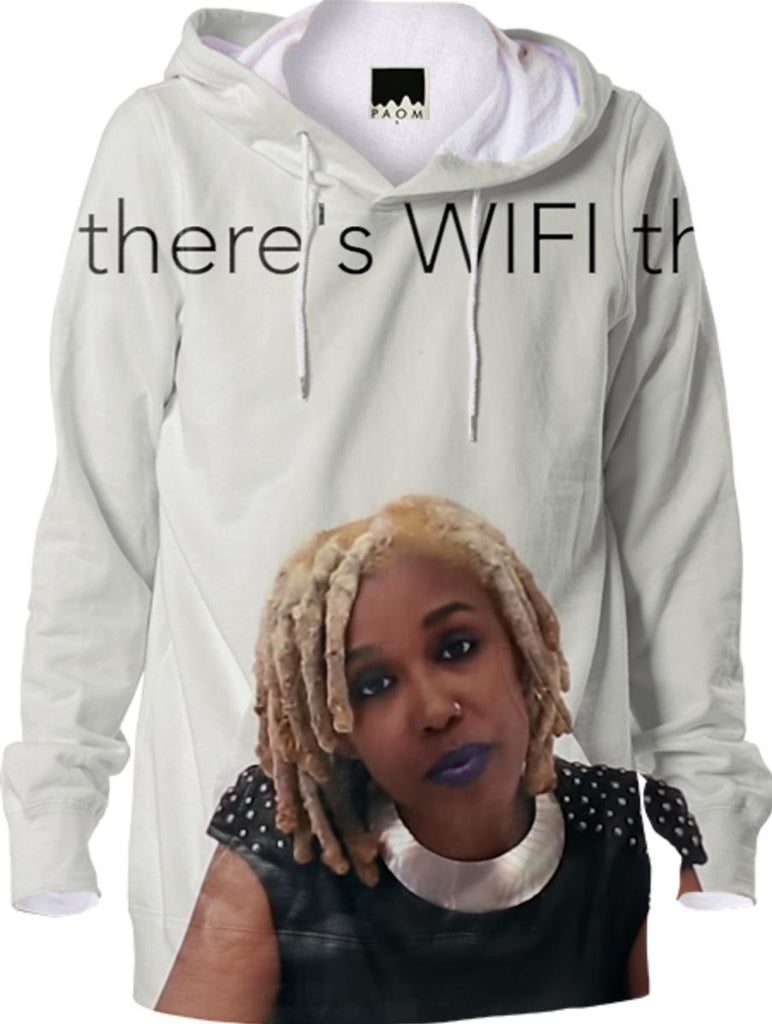 E Where there s WIFI there s a way Pullover Hoodie