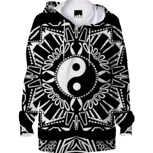 Yin and yang hoodie