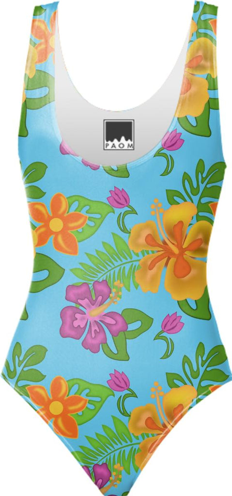 Hawaiian Tropical Swimsuit