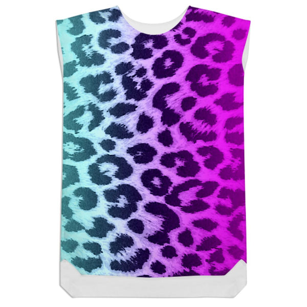 HOT PINK TIFFANY BLUE GRADIENT LEOPARD PRINT PAOM HOT PINK TIFFANY BLUE GRADIENT LEOPARD PRINT PAOM