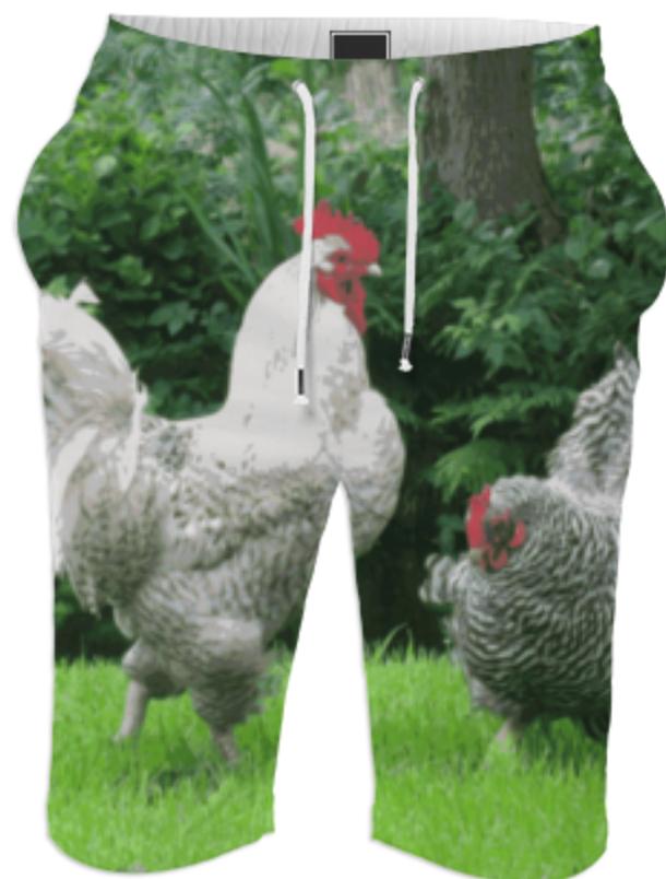 Mister Rooster Man Shorts