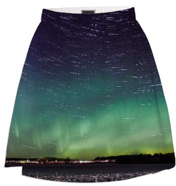 Swirled Stars Skirt