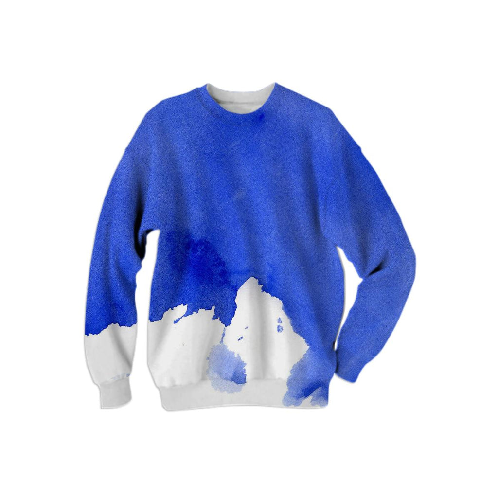 PAOM, Print All Over Me, digital print, design, fashion, style, collaboration, various-projects, various projects, Cotton Sweatshirt, Cotton-Sweatshirt, CottonSweatshirt, BLUE, autumn winter, unisex, Cotton, Tops