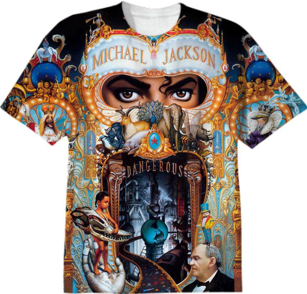 Michael Jackson Dangerous 25 T-shirt