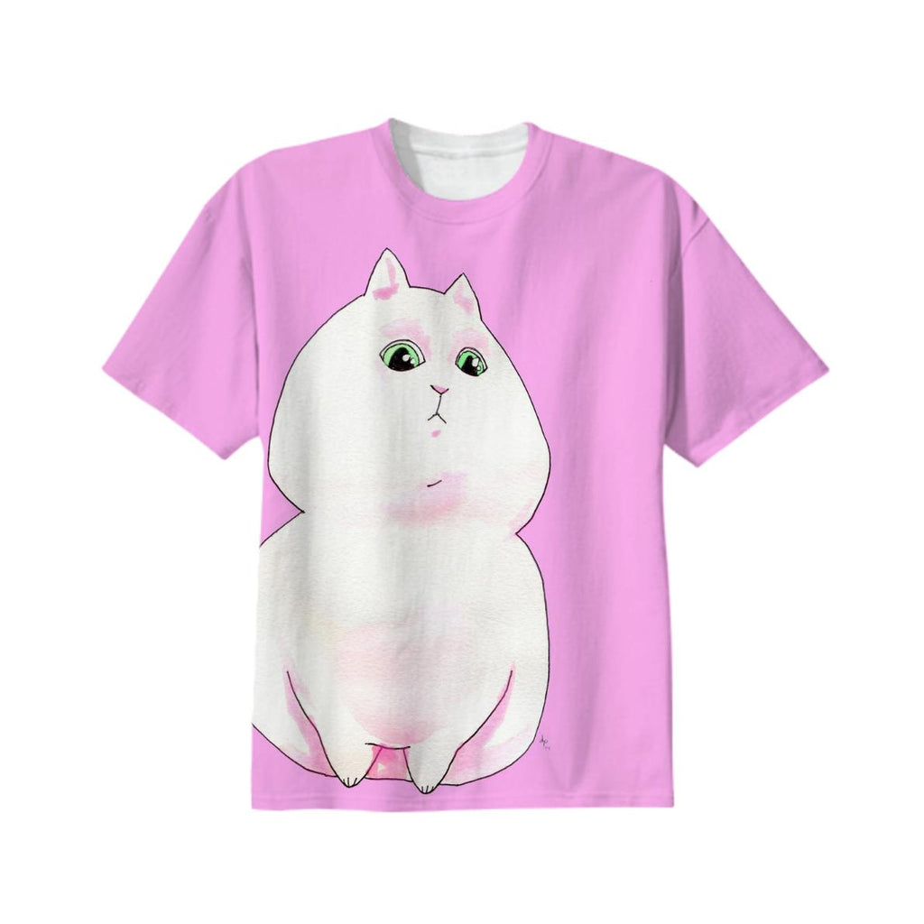 Pink Kitty T Shirt