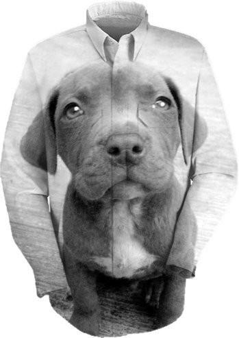Pitbull puppy dog design