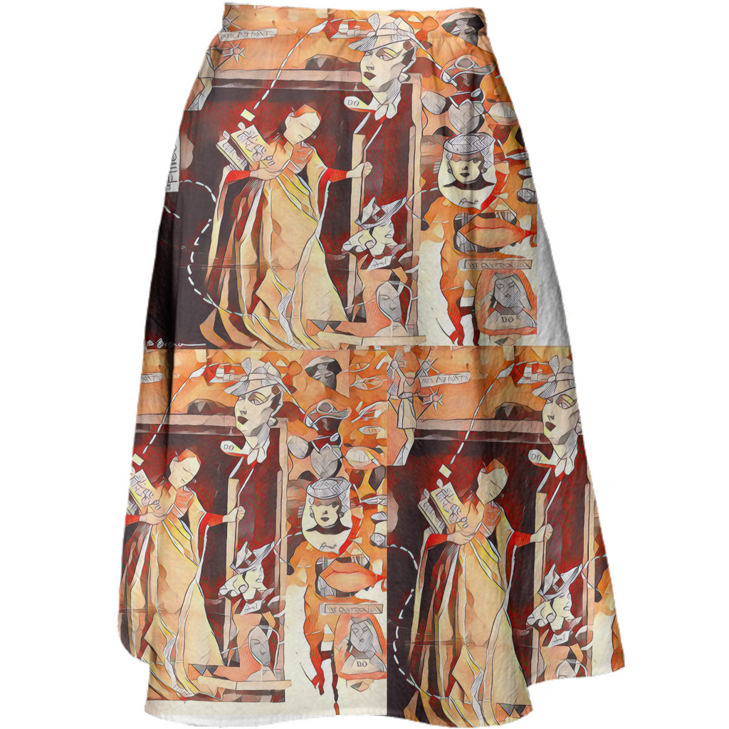 Angel Collage skirt