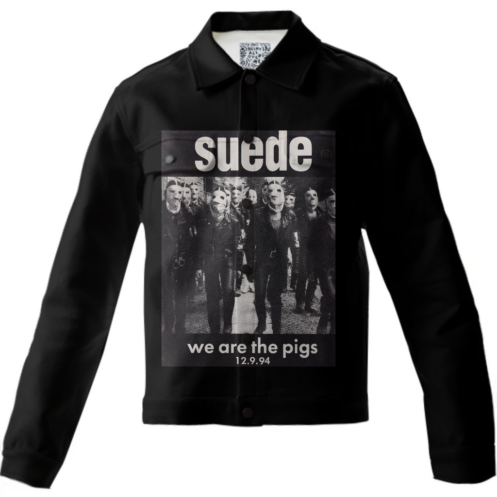 Suede We Are The Pigs Twill Jacket