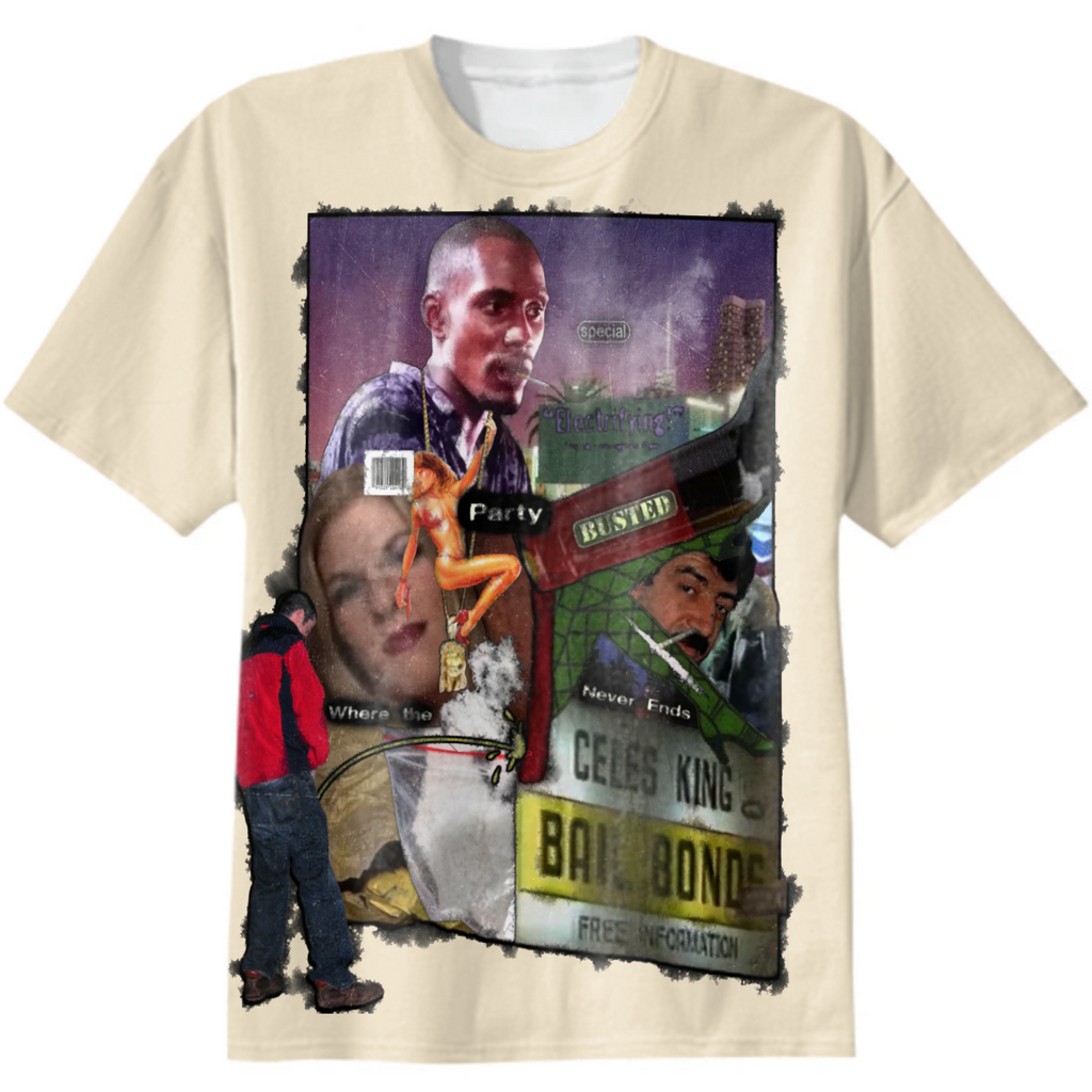 Specialwear.net "Miami Vice" Vinyl Tee Off-White