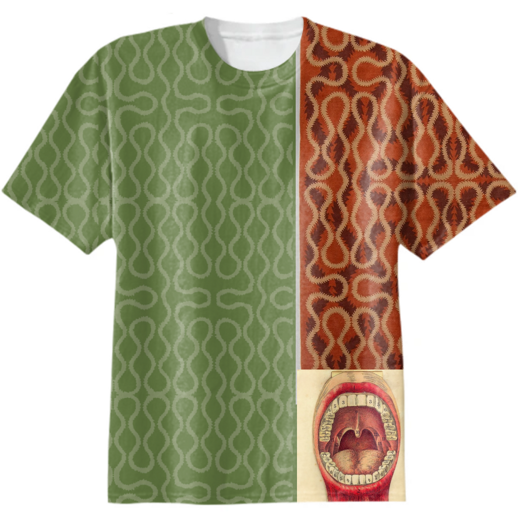 VIV WESTWOOD GREEN RED MOUTH