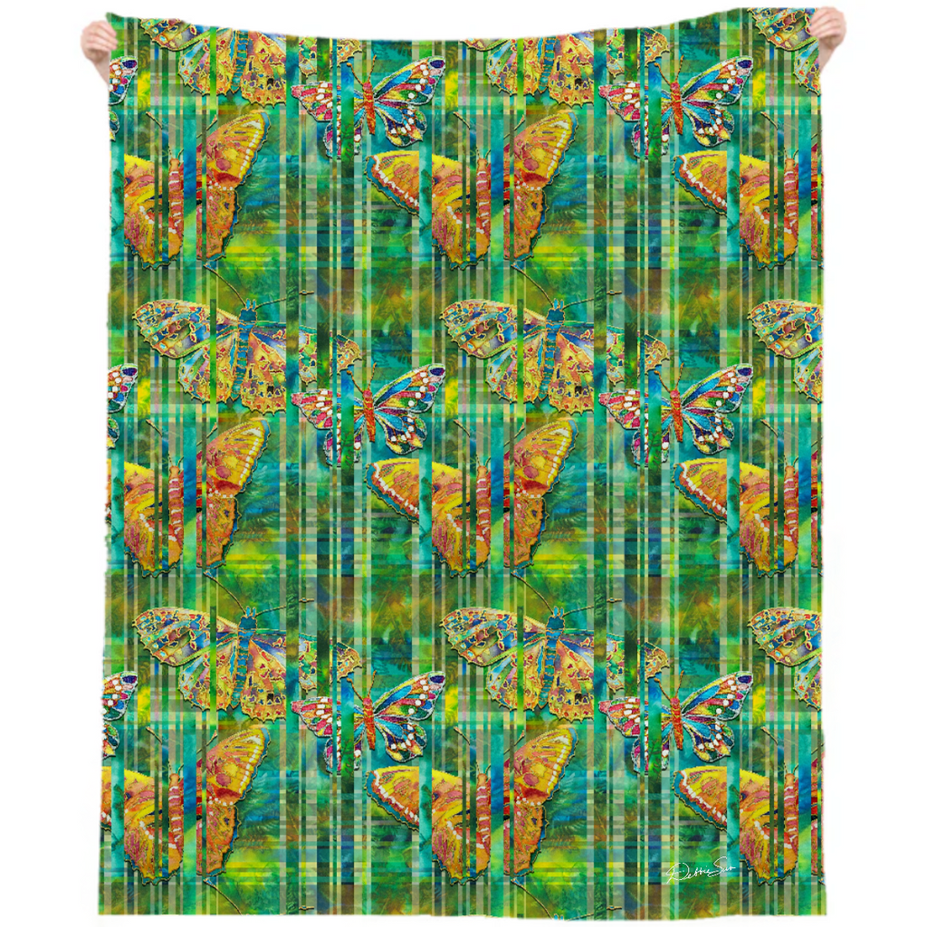 Praire Wing Linen Beach Throw