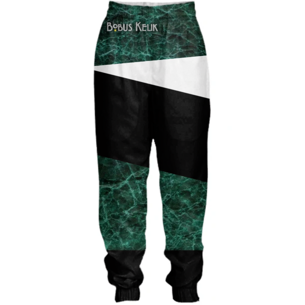 Green marble suit bottoms