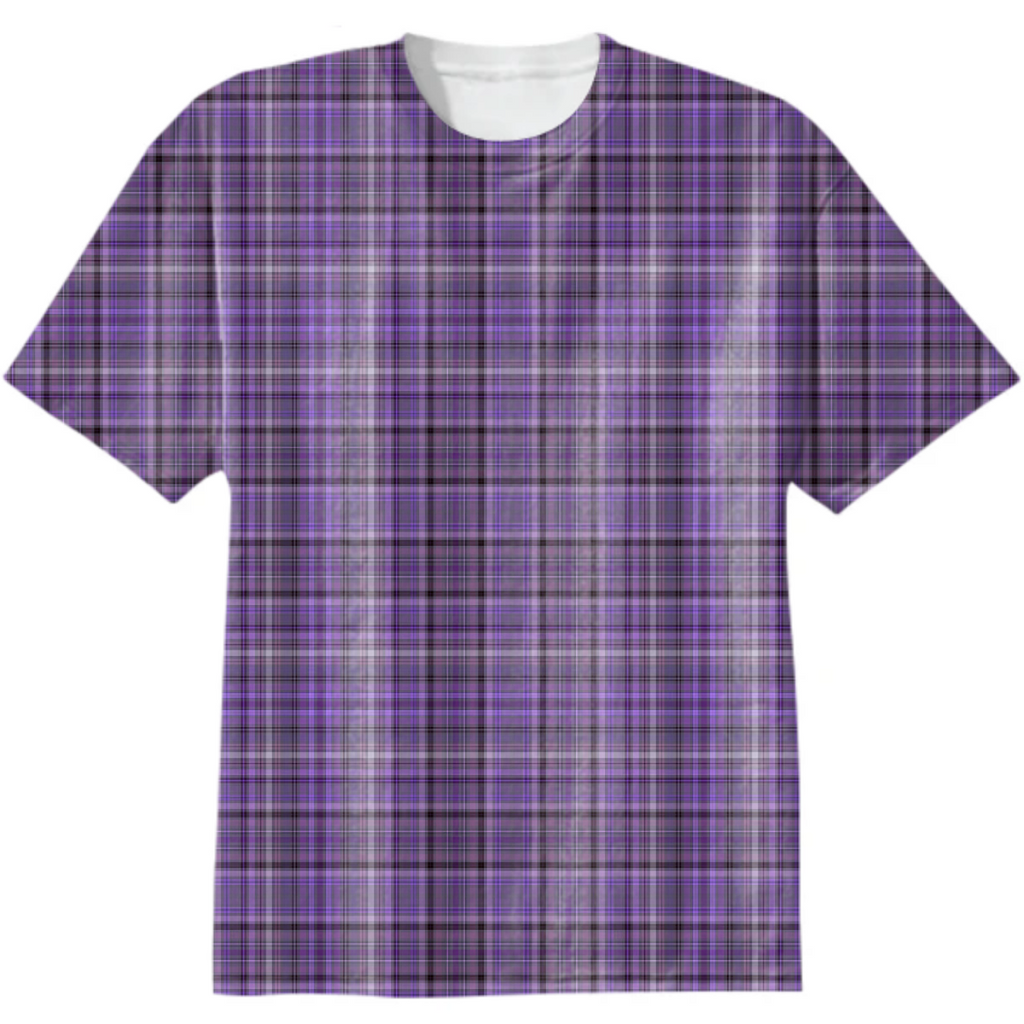 purple plaid