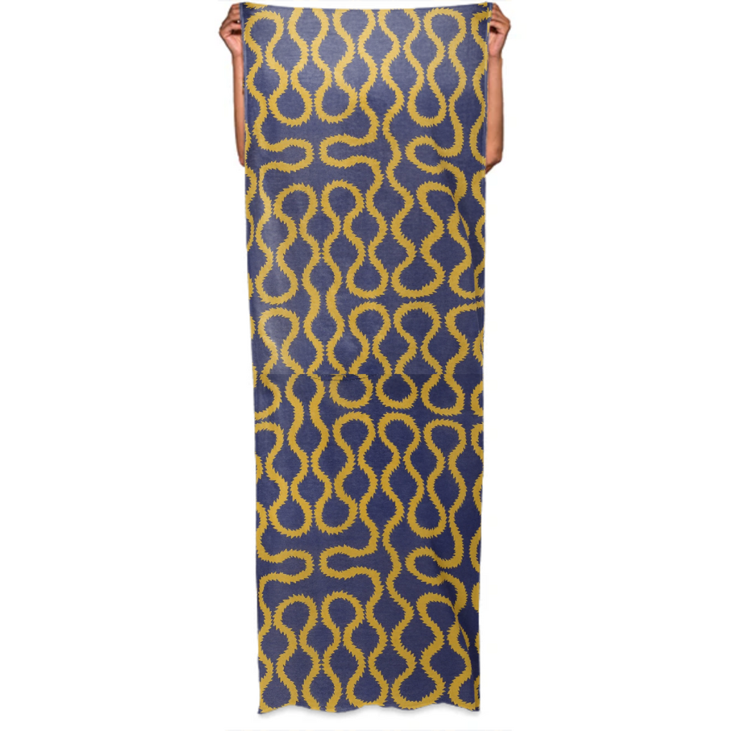 WESTWOOD PIRATE SQUIGGLE SCARF