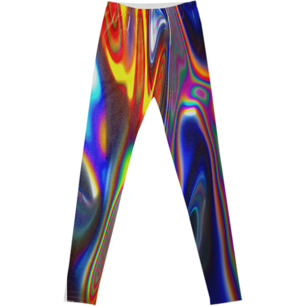 HOLOGRAPHIC FANCY LEGGINS