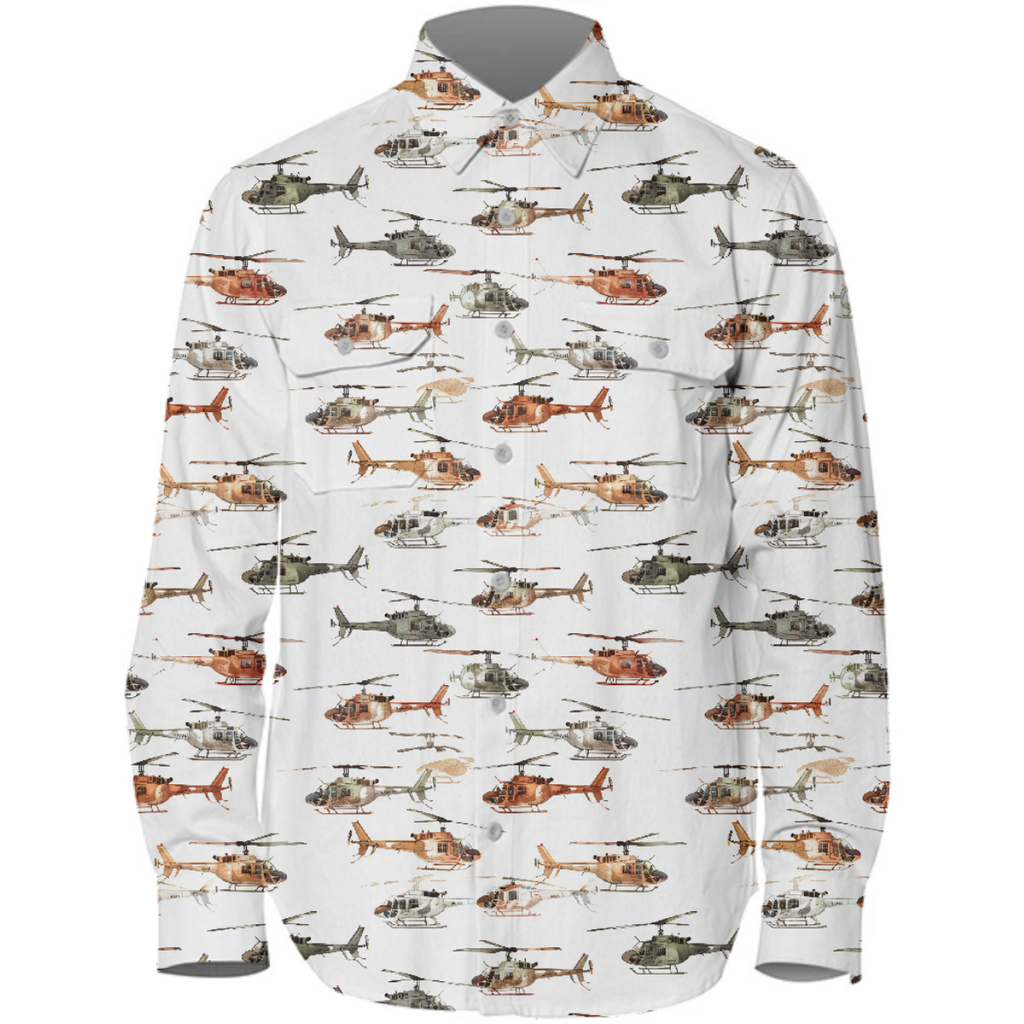 Helicopters Work Shirt