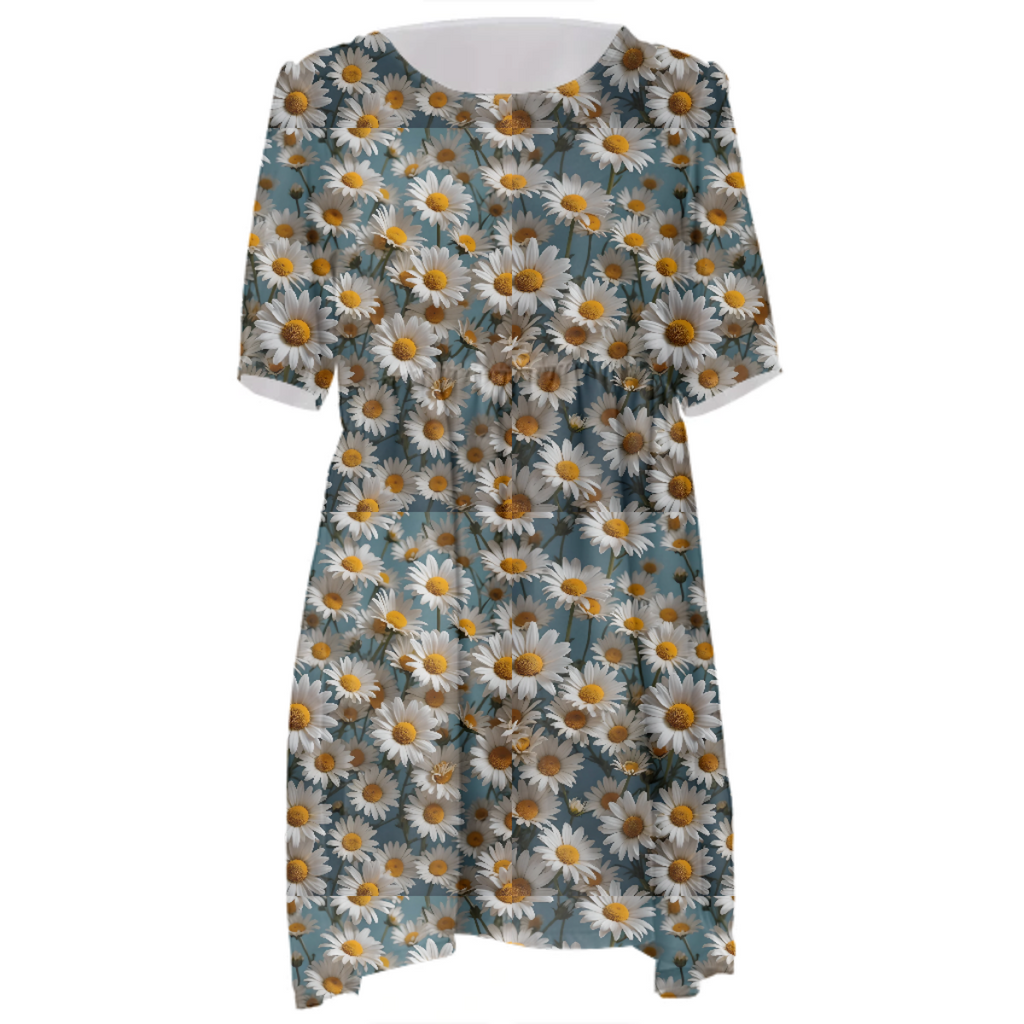 Springtime Daisy Short Dress