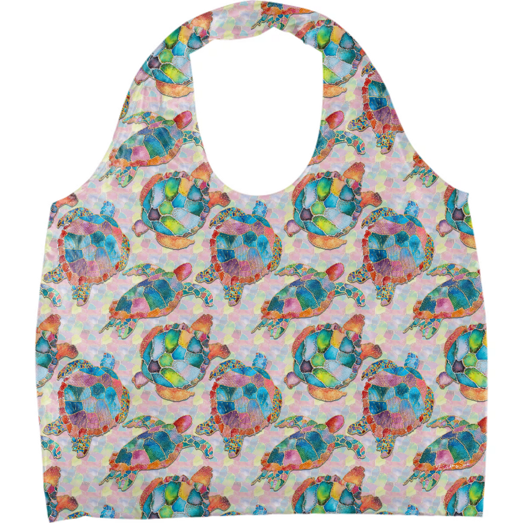 Turtle Tropics Eco Tote