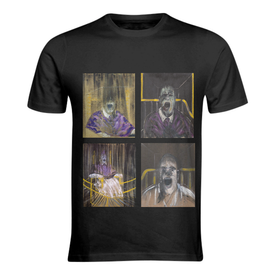 Bacon 4 Popes Scary Poly Tee