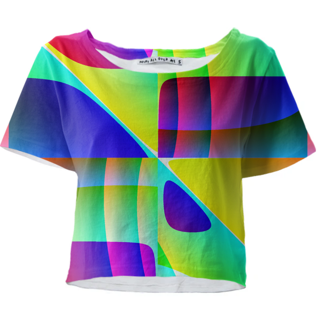 Abstracty Crop Top