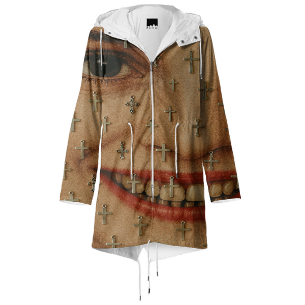 Blessed Be the meek rain coat