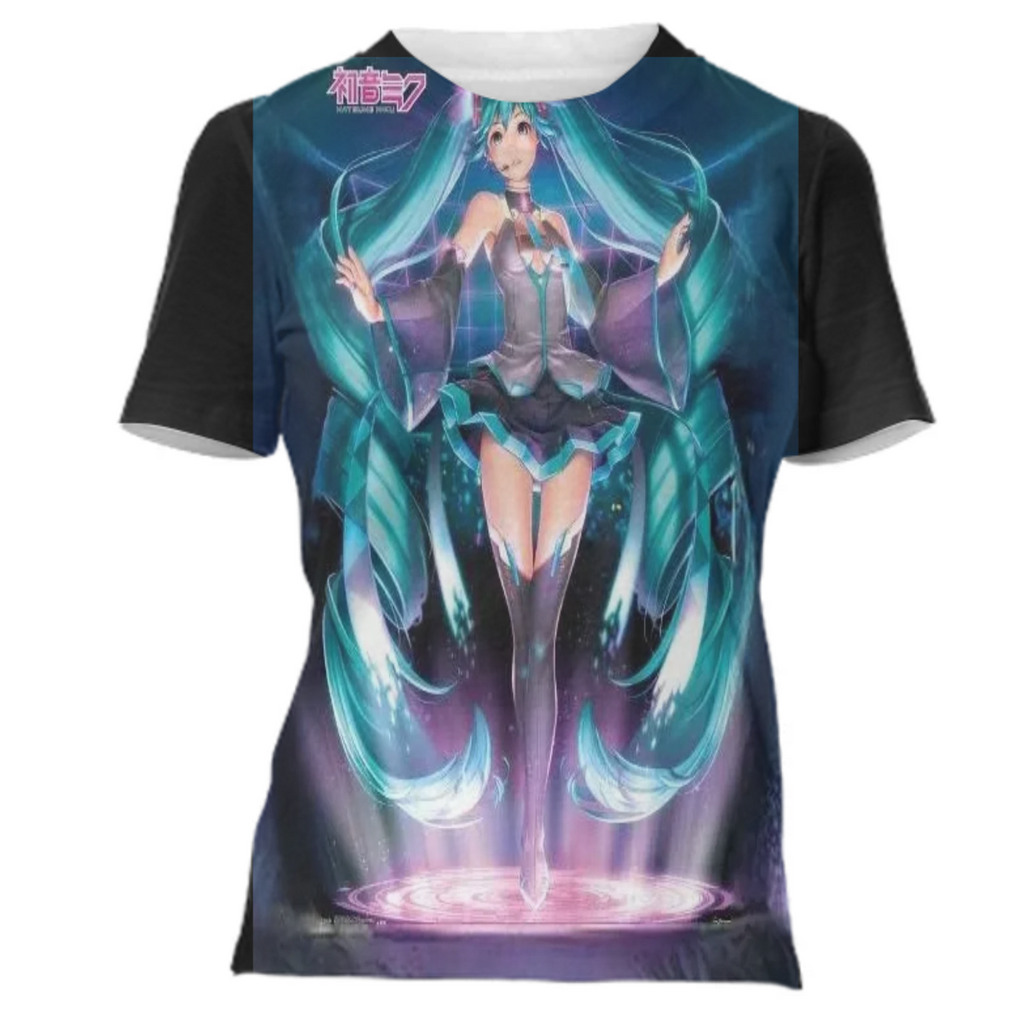 Hatsune Miku Projection Vocaloid T-Shirt