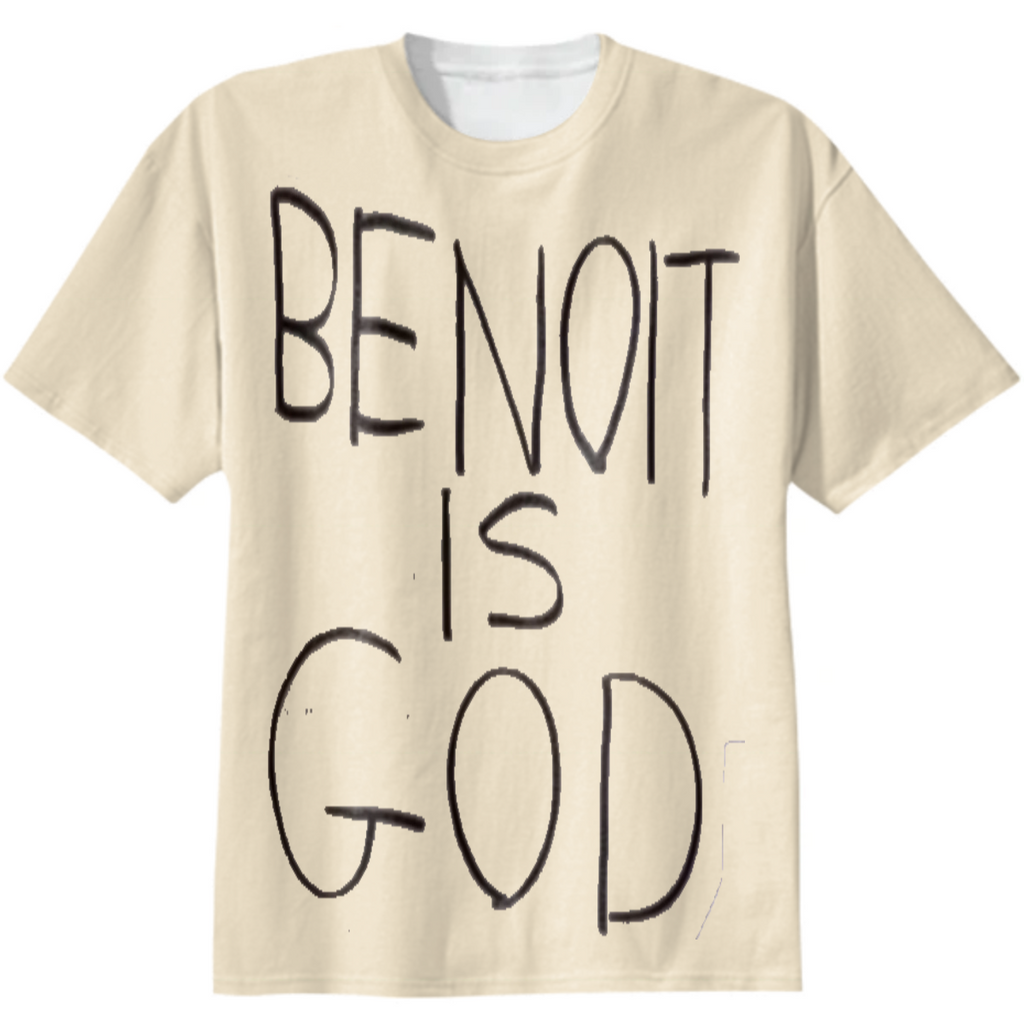Specialwear.net "Benoit Is God" Vinyl Tee
