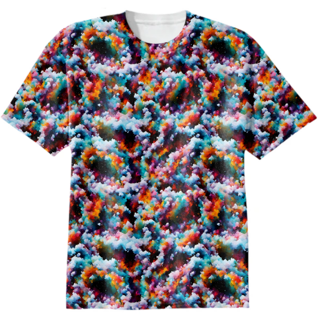 Rainbow Cloud Nebula T-Shirt