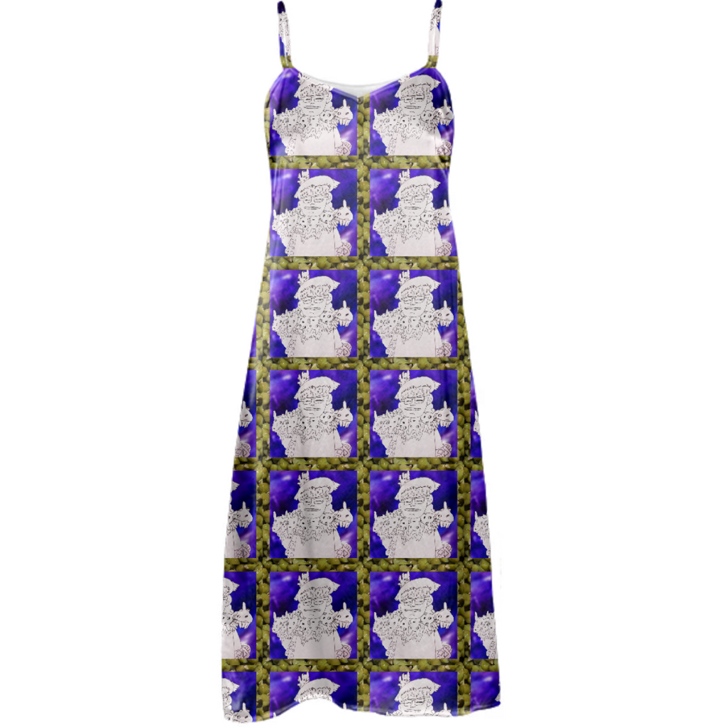 Peas and Fashion Slip Dress