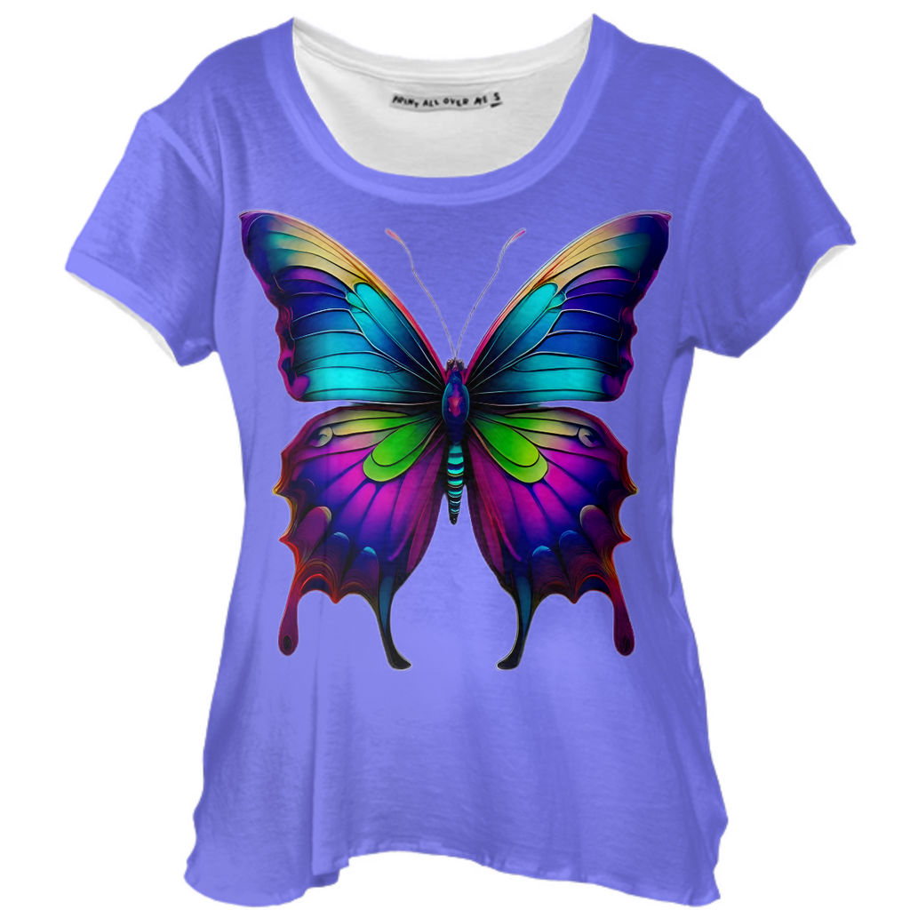 Lilac Butterfly Tee