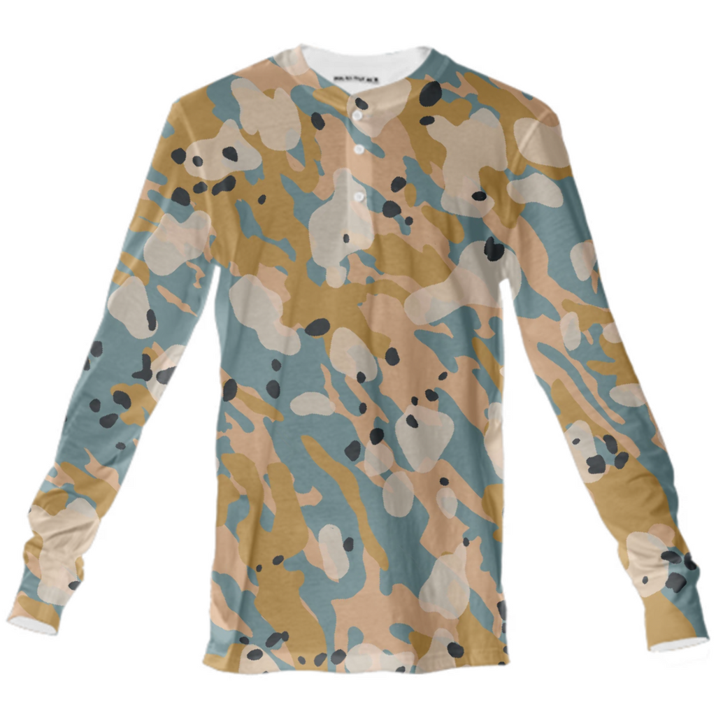 Sisal Camo Henley