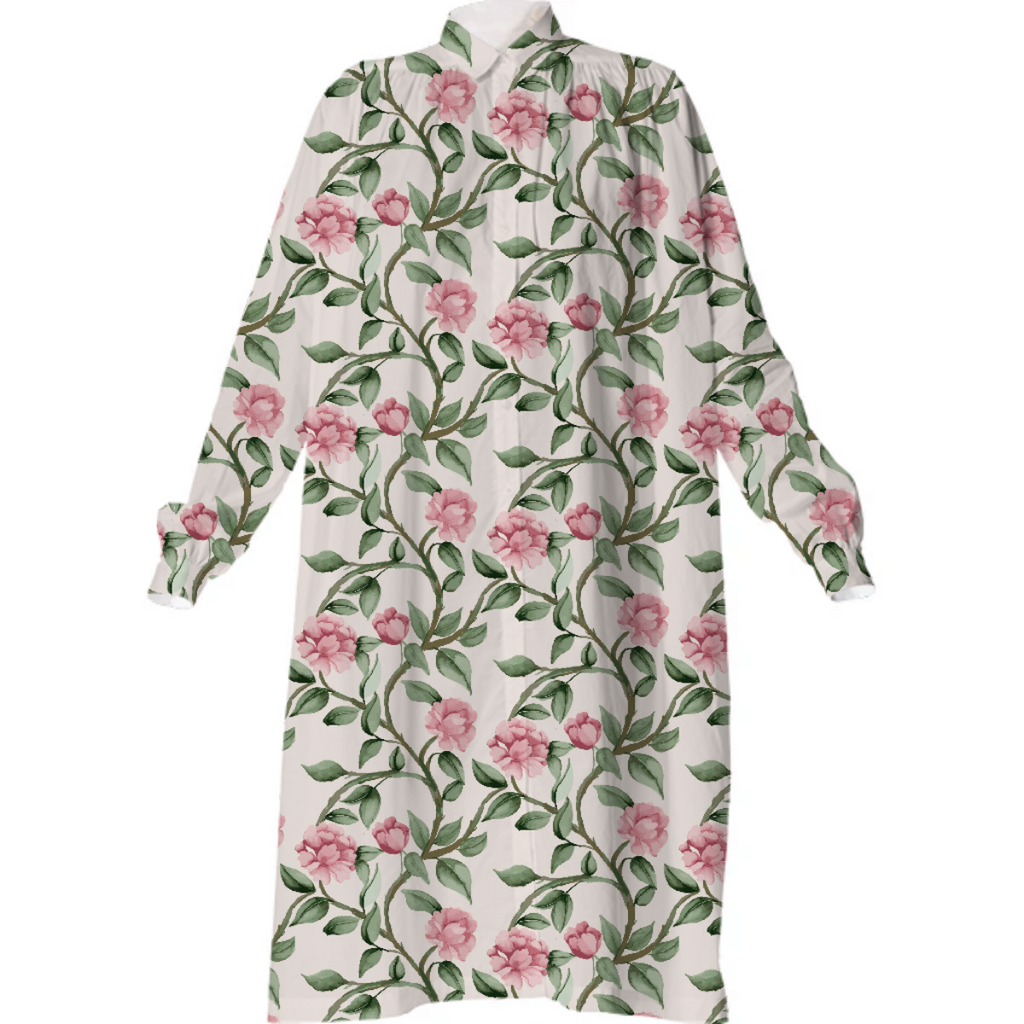 shirt dress william morris