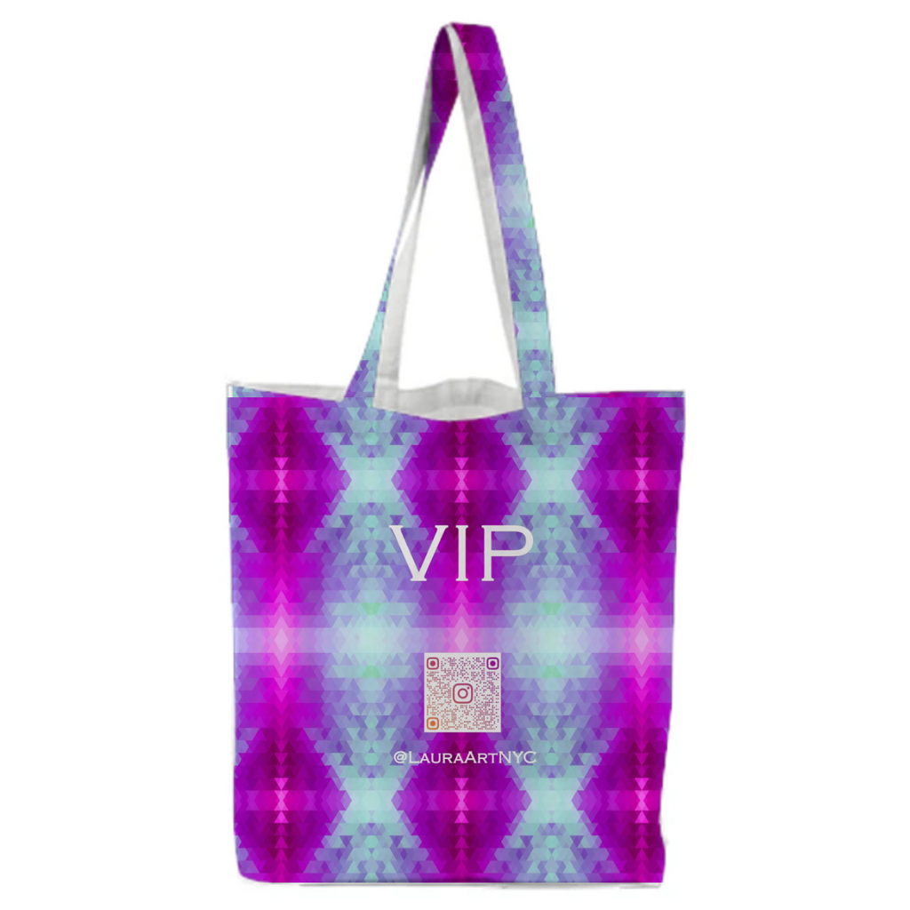 CHAT GPT Has No Soul - Purple Aztec Print- Back of Bag