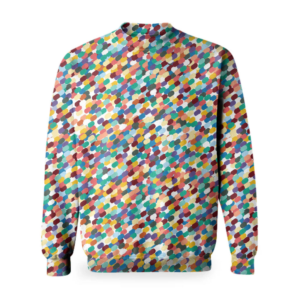 Harmony large dots poly sweat